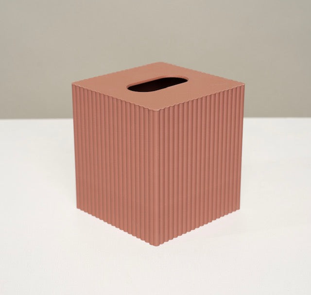 Terra-cotta 3D Printed Tissue Box Cover