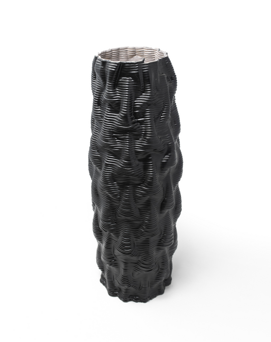 Mediterranea Fiordo Ceramic Vase Black